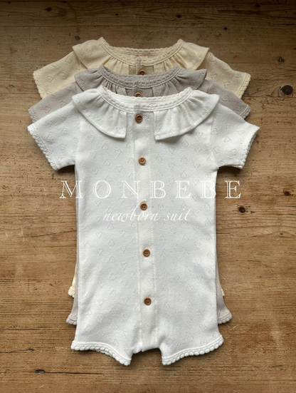 monbebe / heart newborn suit