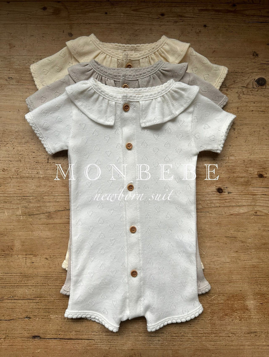 monbebe / heart newborn suit