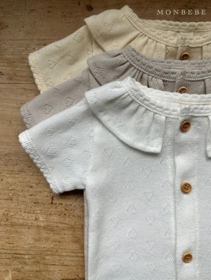 monbebe / heart newborn suit