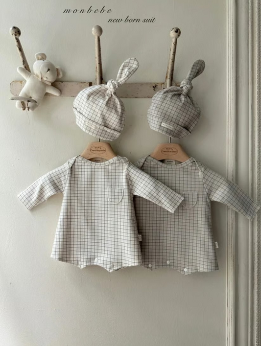 monbebe / mon check suit