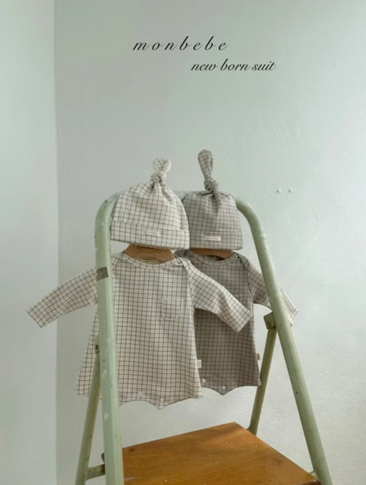 monbebe / mon check suit