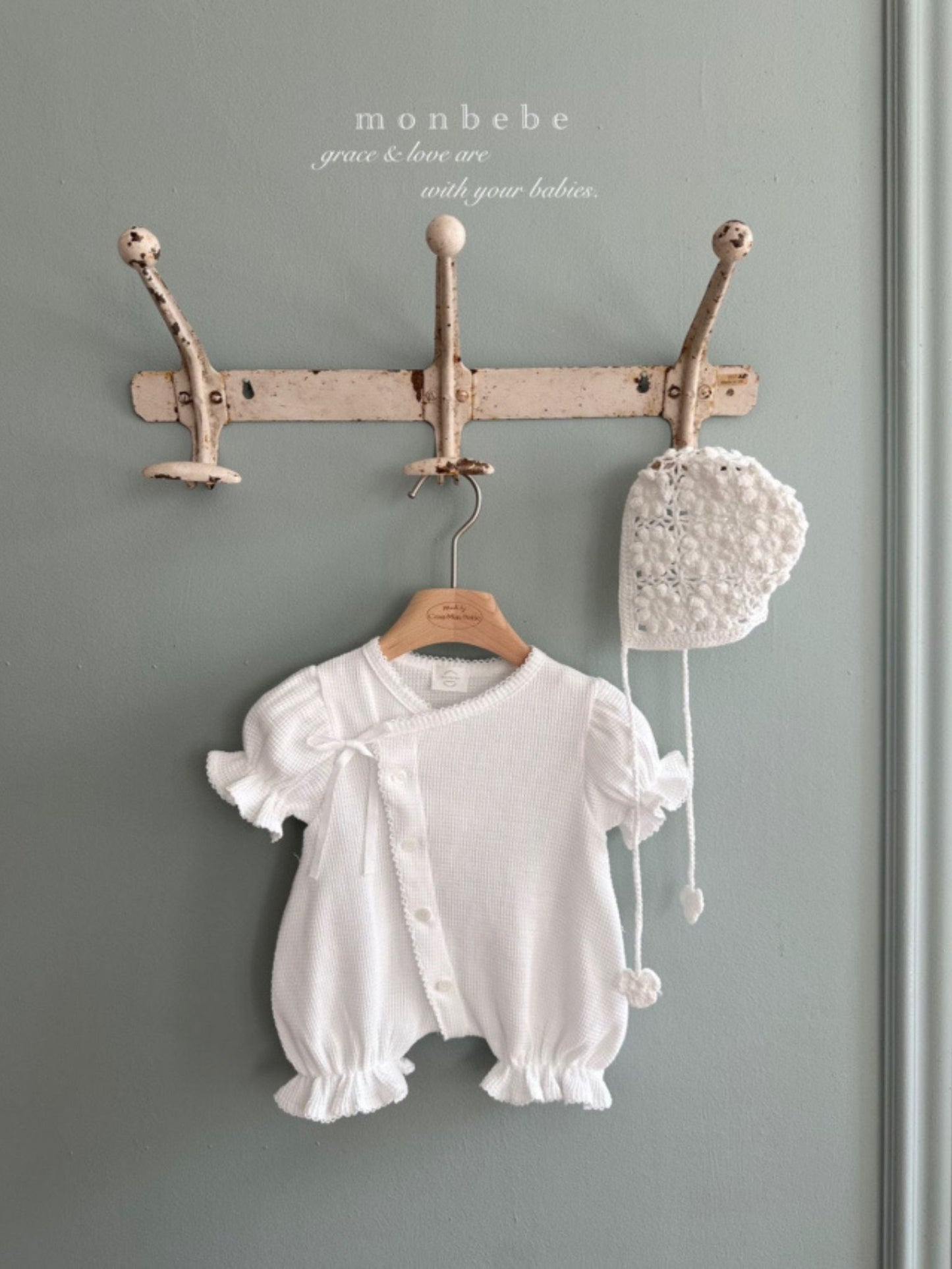 monbebe / waffle glory suit (半袖)