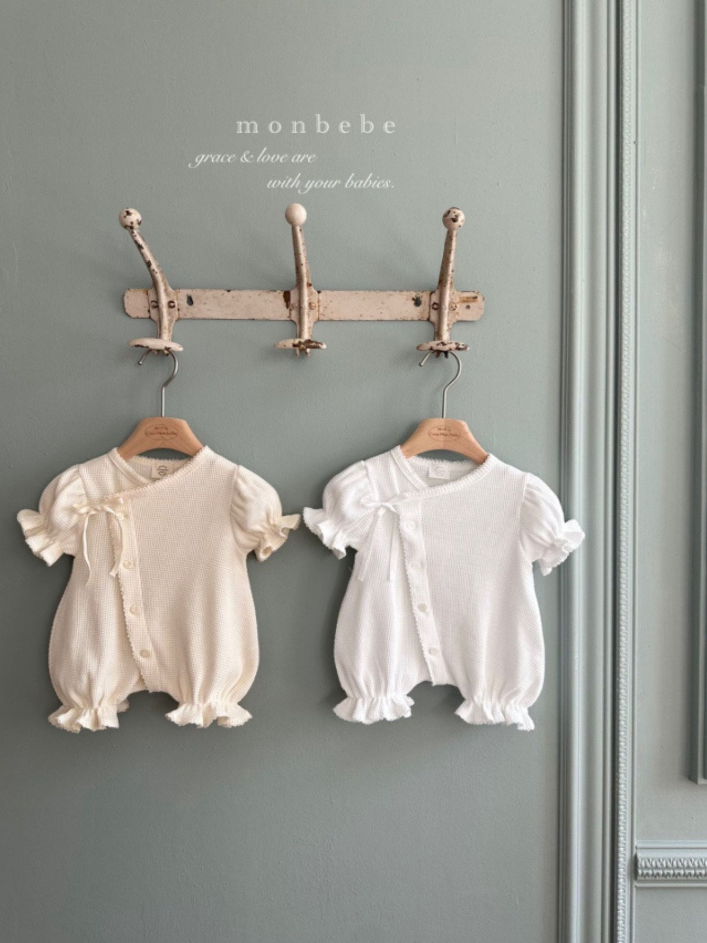 monbebe / waffle glory suit (半袖)