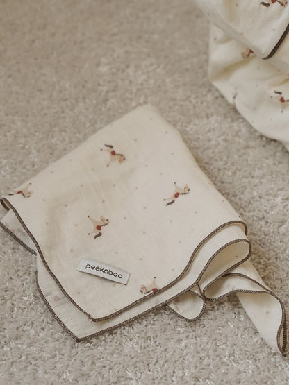 peekaboo / Pony muslin cloth