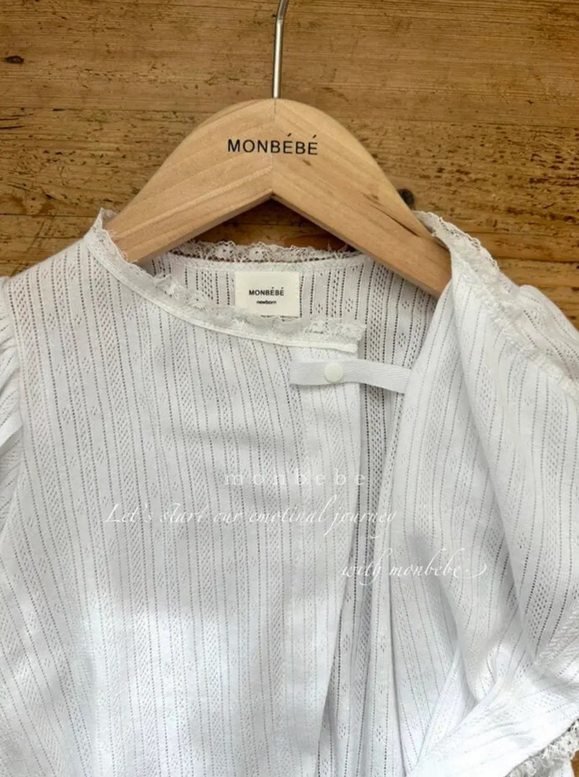 monbebe / Eyelet glory suit